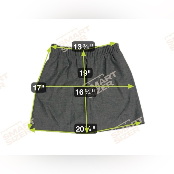 J. Crew Women’s Wool Blend Gray Elastic Waist Skirt, Size 6, NWT - Picture 12 of 13